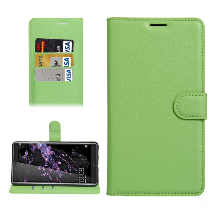 For Huawei Honor NOTE 8 Litchi Texture Horizontal Flip Leather Case with Holder & Card Slots & Wallet