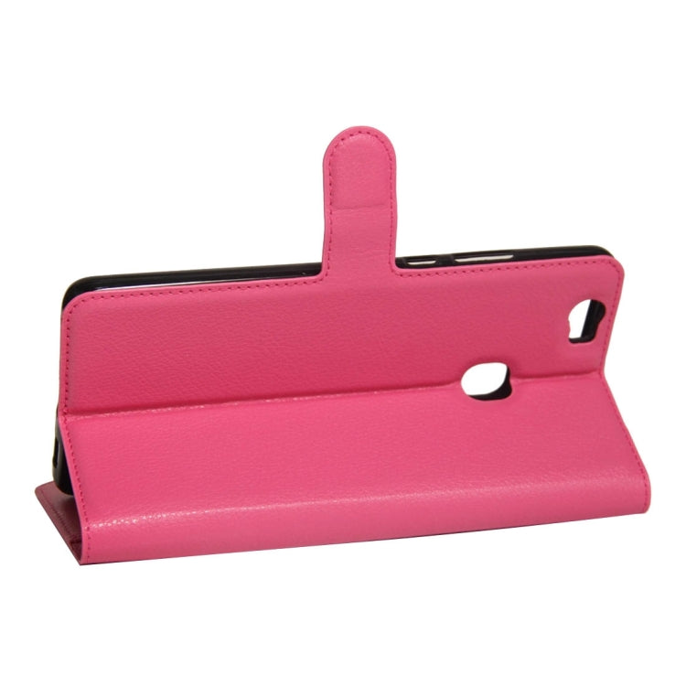 For Huawei Honor NOTE 8 Litchi Texture Horizontal Flip Leather Case with Holder & Card Slots & Wallet