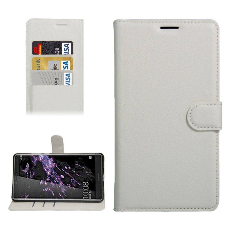 For Huawei Honor NOTE 8 Litchi Texture Horizontal Flip Leather Case with Holder & Card Slots & Wallet
