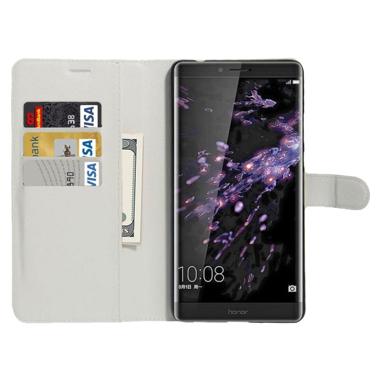 For Huawei Honor NOTE 8 Litchi Texture Horizontal Flip Leather Case with Holder & Card Slots & Wallet