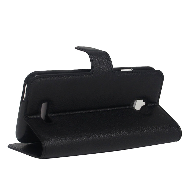 For Coolpad catalyst Litchi Texture Horizontal Flip Leather Case with Holder & Card Slots & Wallet