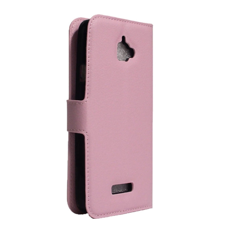 For Coolpad catalyst Litchi Texture Horizontal Flip Leather Case with Holder & Card Slots & Wallet