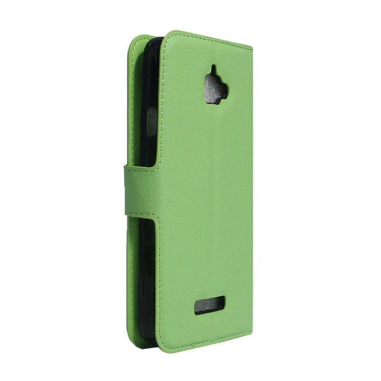 For Coolpad catalyst Litchi Texture Horizontal Flip Leather Case with Holder & Card Slots & Wallet