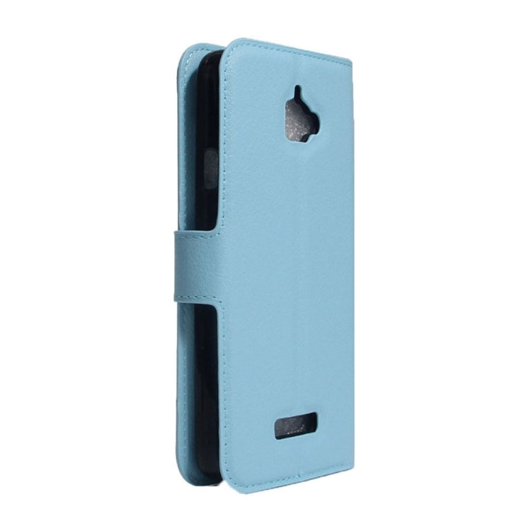 For Coolpad catalyst Litchi Texture Horizontal Flip Leather Case with Holder & Card Slots & Wallet