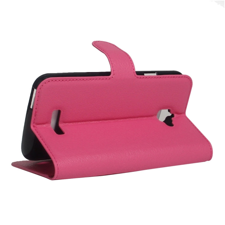 For Coolpad catalyst Litchi Texture Horizontal Flip Leather Case with Holder & Card Slots & Wallet