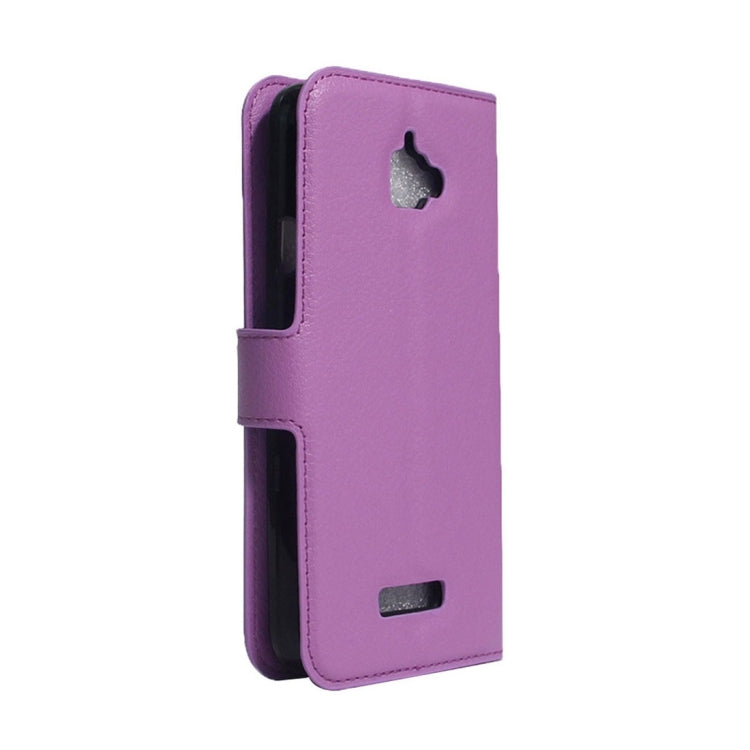 For Coolpad catalyst Litchi Texture Horizontal Flip Leather Case with Holder & Card Slots & Wallet