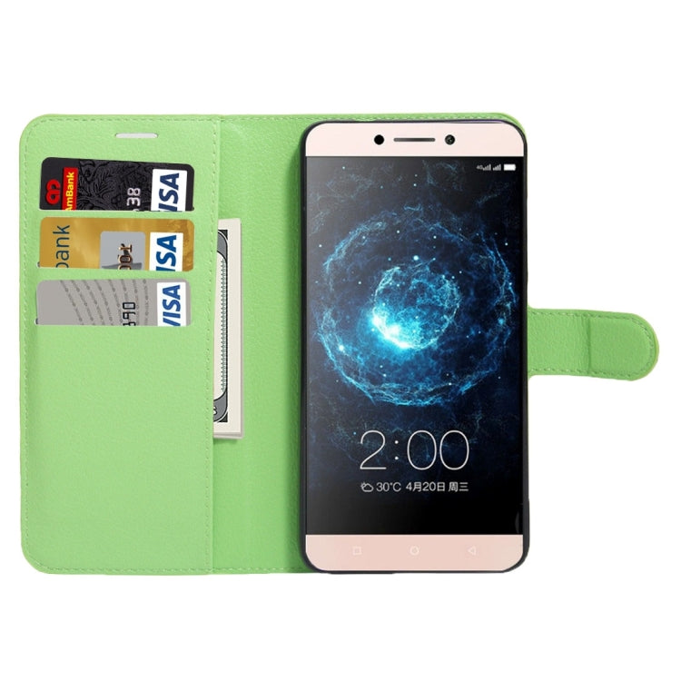 For Letv Le Max 2 Litchi Texture Horizontal Flip Leather Case with Holder & Card Slots & Wallet