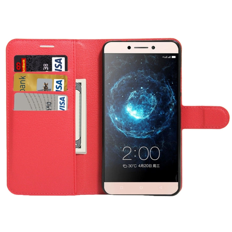 For Letv Le Max 2 Litchi Texture Horizontal Flip Leather Case with Holder & Card Slots & Wallet