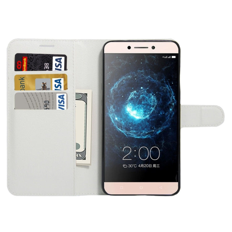 For Letv Le Max 2 Litchi Texture Horizontal Flip Leather Case with Holder & Card Slots & Wallet