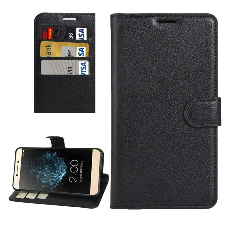 For Letv Le 2 Litchi Texture Horizontal Flip Leather Case with Holder & Card Slots & Wallet