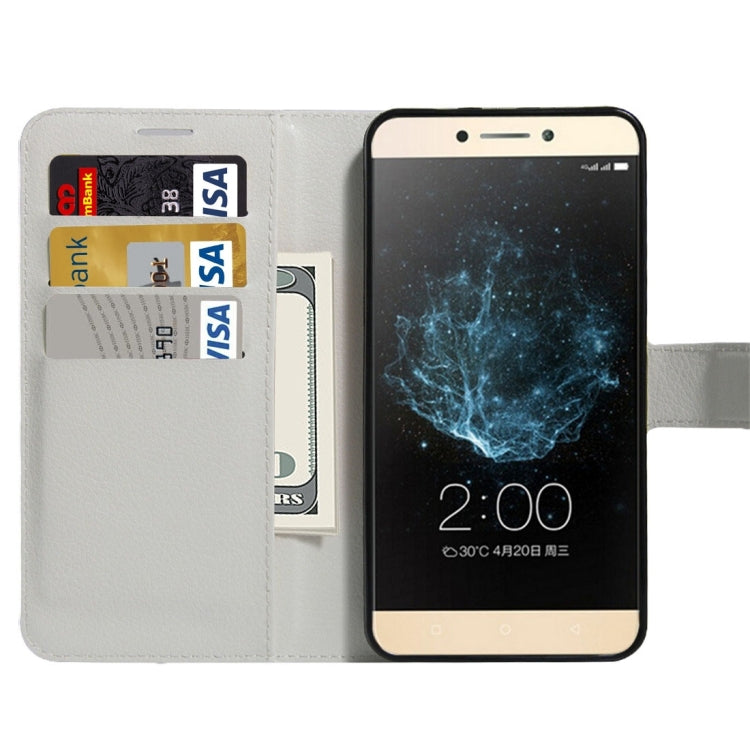 For Letv Le 2 Litchi Texture Horizontal Flip Leather Case with Holder & Card Slots & Wallet
