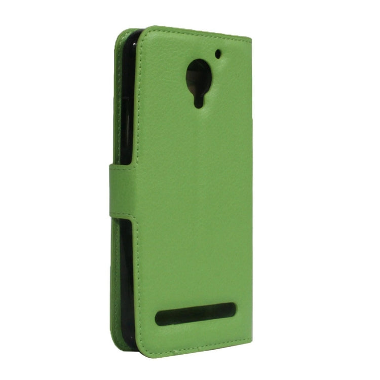For Lenovo VIBE C2 Texture Horizontal Flip Leather Case with Holder & Card Slots & Wallet