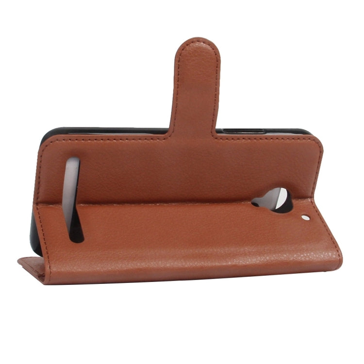 For Lenovo VIBE C2 Texture Horizontal Flip Leather Case with Holder & Card Slots & Wallet