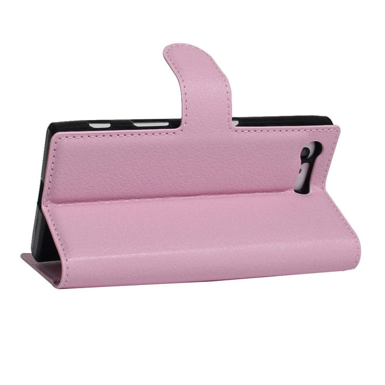 For Sony Xperia X Compact Texture Horizontal Flip Leather Case with Holder & Card Slots & Wallet