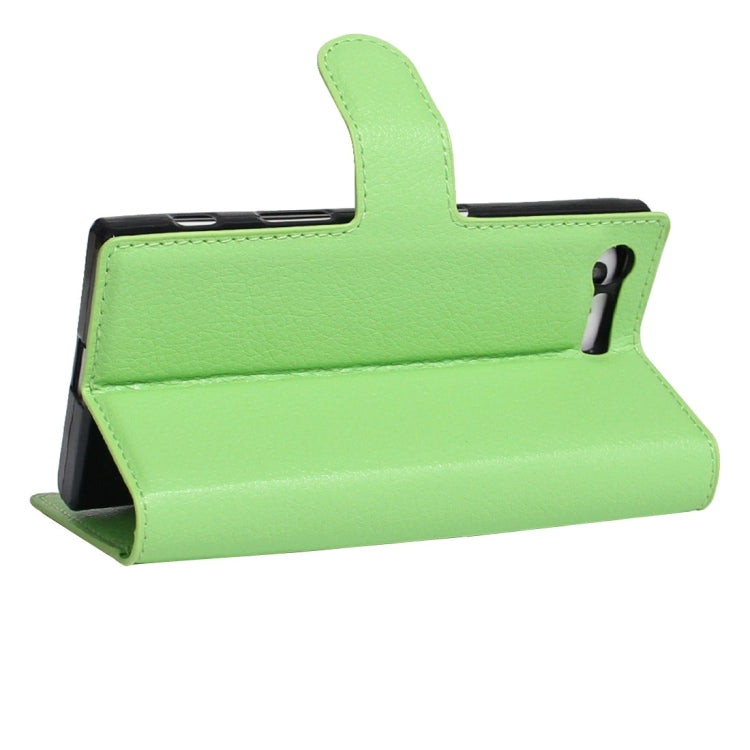 For Sony Xperia X Compact Texture Horizontal Flip Leather Case with Holder & Card Slots & Wallet