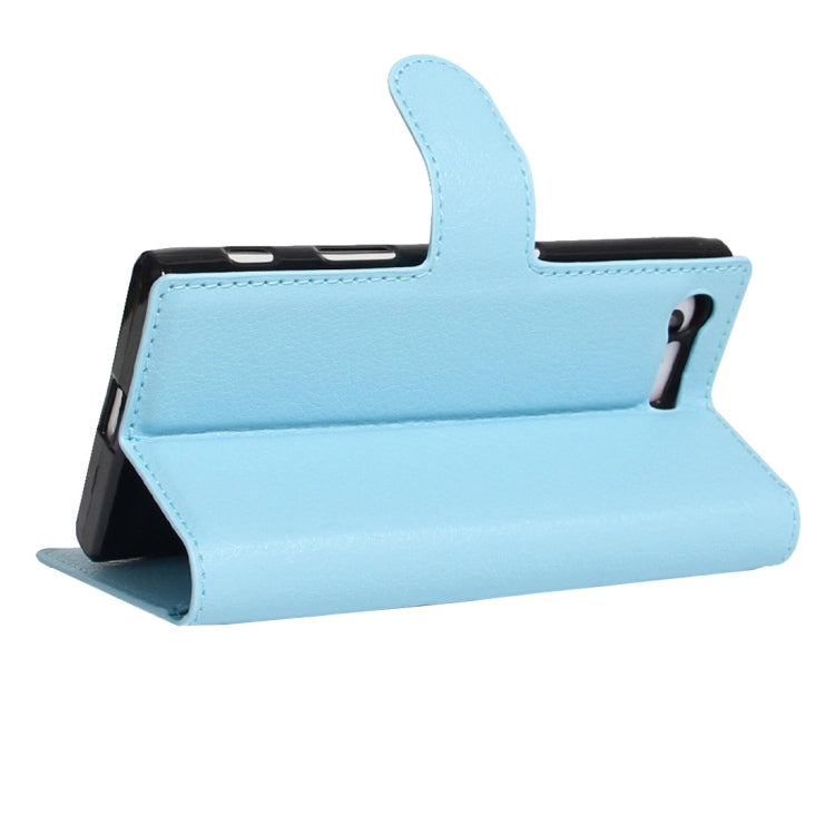 For Sony Xperia X Compact Texture Horizontal Flip Leather Case with Holder & Card Slots & Wallet