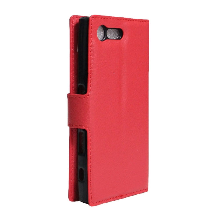 For Sony Xperia X Compact Texture Horizontal Flip Leather Case with Holder & Card Slots & Wallet