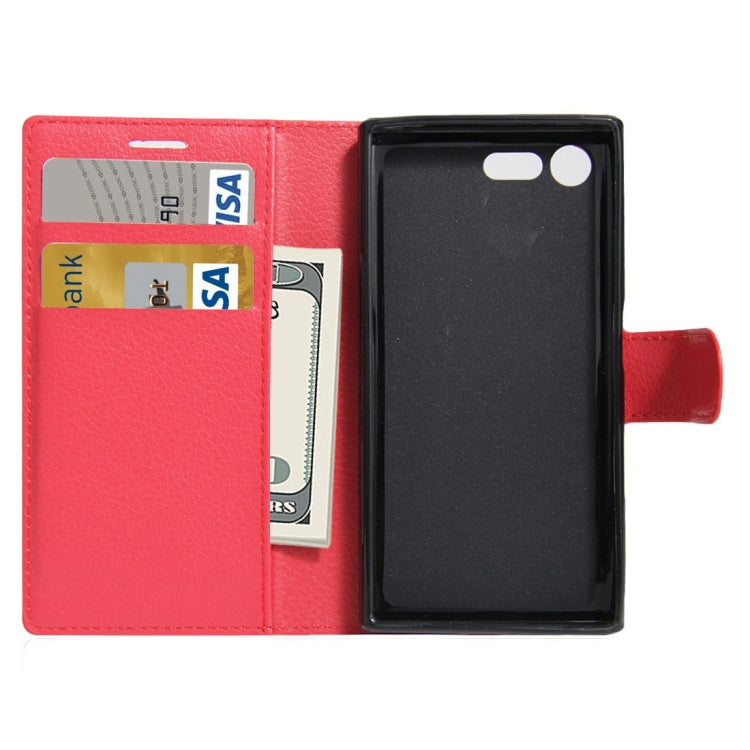 For Sony Xperia X Compact Texture Horizontal Flip Leather Case with Holder & Card Slots & Wallet