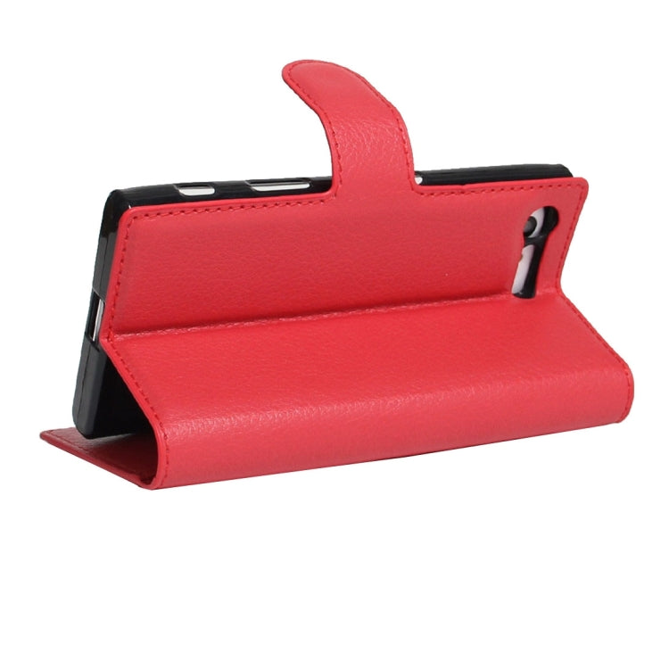 For Sony Xperia X Compact Texture Horizontal Flip Leather Case with Holder & Card Slots & Wallet