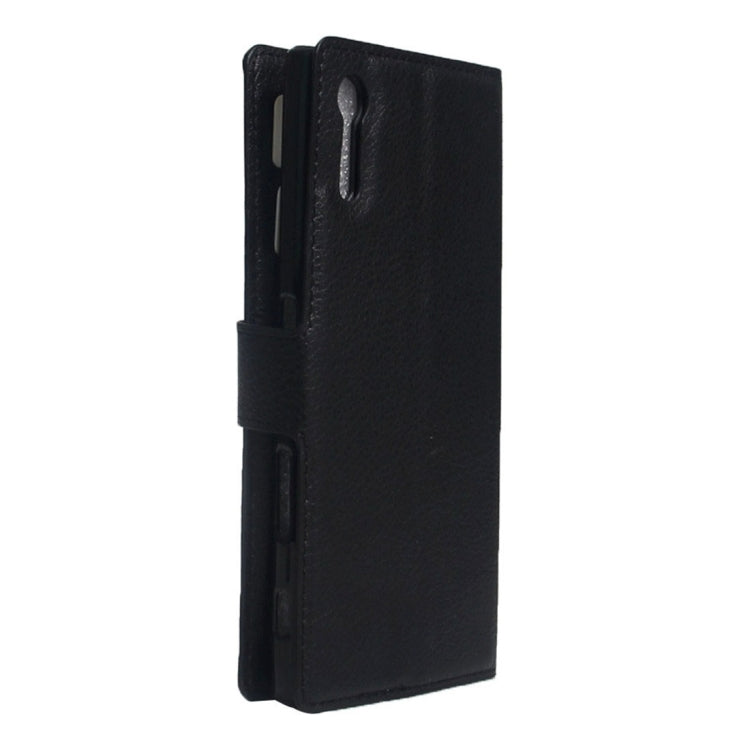 For Sony Xperia XZ Texture Horizontal Flip Leather Case with Holder & Card Slots & Wallet