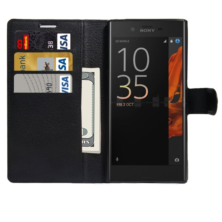 For Sony Xperia XZ Texture Horizontal Flip Leather Case with Holder & Card Slots & Wallet