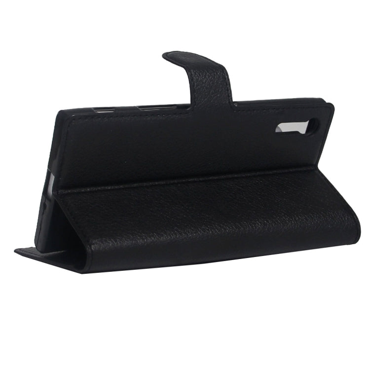 For Sony Xperia XZ Texture Horizontal Flip Leather Case with Holder & Card Slots & Wallet