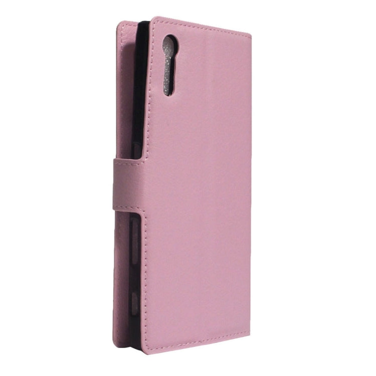 For Sony Xperia XZ Texture Horizontal Flip Leather Case with Holder & Card Slots & Wallet