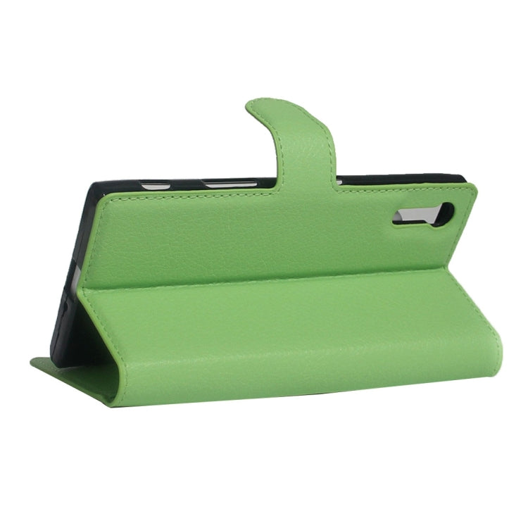 For Sony Xperia XZ Texture Horizontal Flip Leather Case with Holder & Card Slots & Wallet