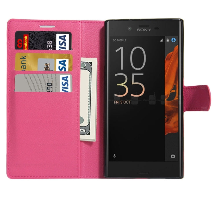 For Sony Xperia XZ Texture Horizontal Flip Leather Case with Holder & Card Slots & Wallet