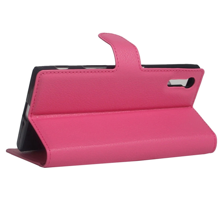 For Sony Xperia XZ Texture Horizontal Flip Leather Case with Holder & Card Slots & Wallet