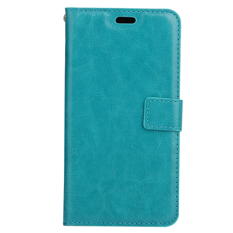 For Huawei Y6 II Crazy Horse Texture Horizontal Flip PU Leather Protective Case with Holder & Card Slots & Wallet