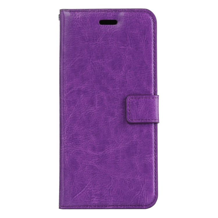 For Huawei Y6 II Crazy Horse Texture Horizontal Flip PU Leather Protective Case with Holder & Card Slots & Wallet