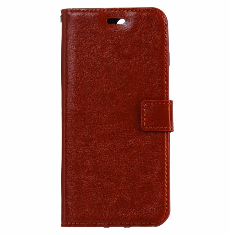 For Huawei Y6 II Crazy Horse Texture Horizontal Flip PU Leather Protective Case with Holder & Card Slots & Wallet