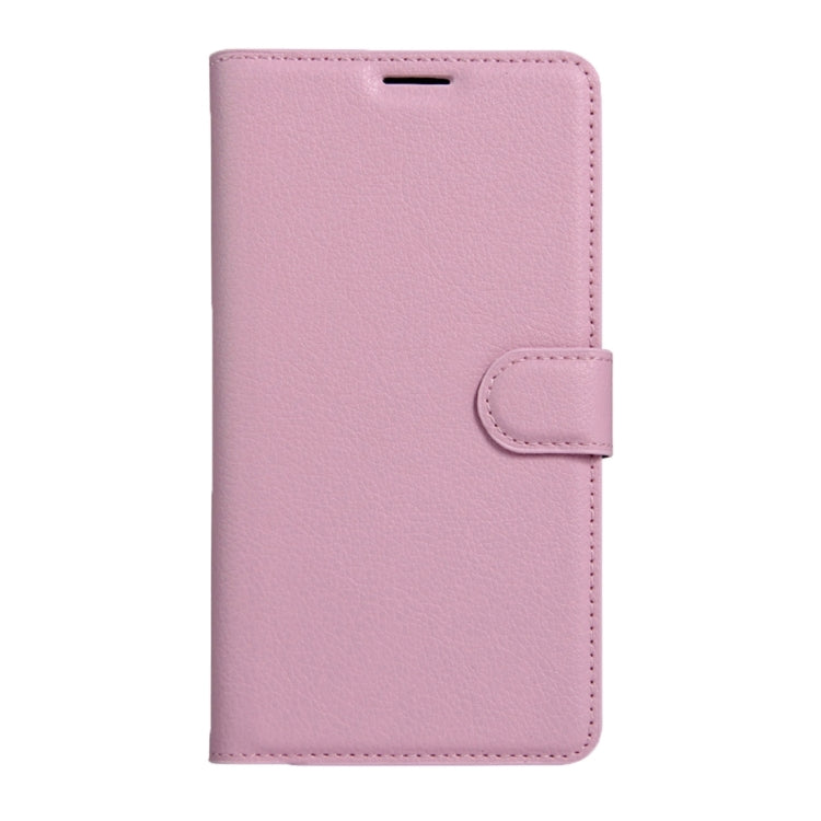 For Wiko UFeel Fab Litchi Texture Horizontal Flip PU Leather Case with Holder & Card Slots & Wallet