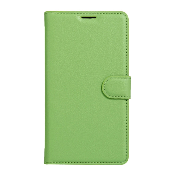 For Wiko UFeel Fab Litchi Texture Horizontal Flip PU Leather Case with Holder & Card Slots & Wallet