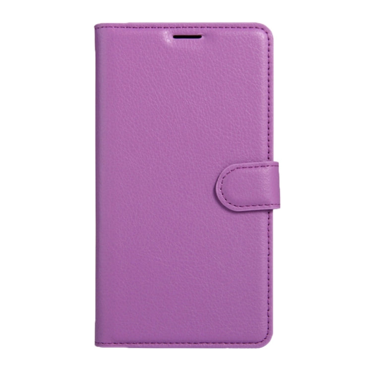 For Wiko UFeel Fab Litchi Texture Horizontal Flip PU Leather Case with Holder & Card Slots & Wallet