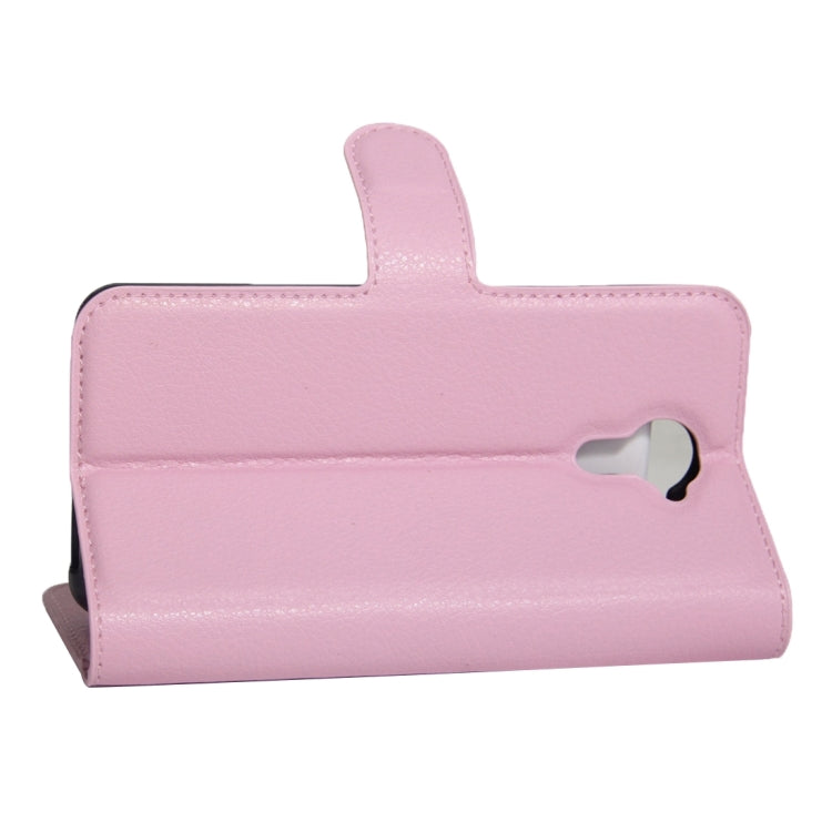 For Wiko UFeel Prime Litchi Texture Horizontal Flip PU Leather Case with Holder & Card Slots & Wallet