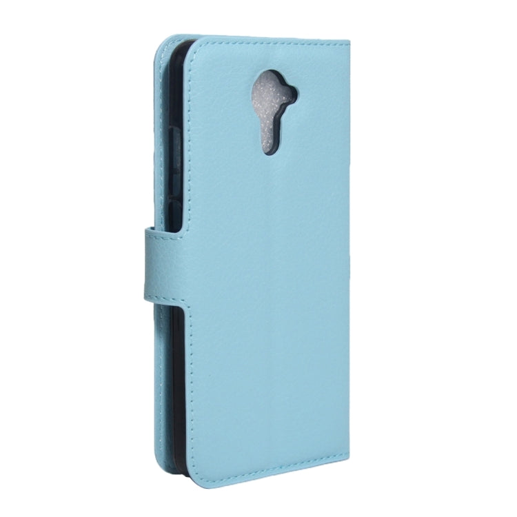 For Wiko UFeel Prime Litchi Texture Horizontal Flip PU Leather Case with Holder & Card Slots & Wallet