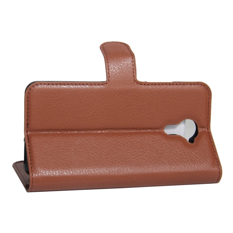 For Wiko UFeel Prime Litchi Texture Horizontal Flip PU Leather Case with Holder & Card Slots & Wallet