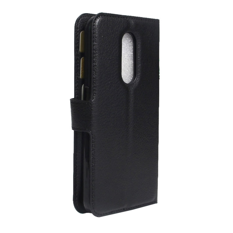 For ZTE A910 Litchi Texture Horizontal Flip PU Leather Case with Holder & Card Slots & Wallet