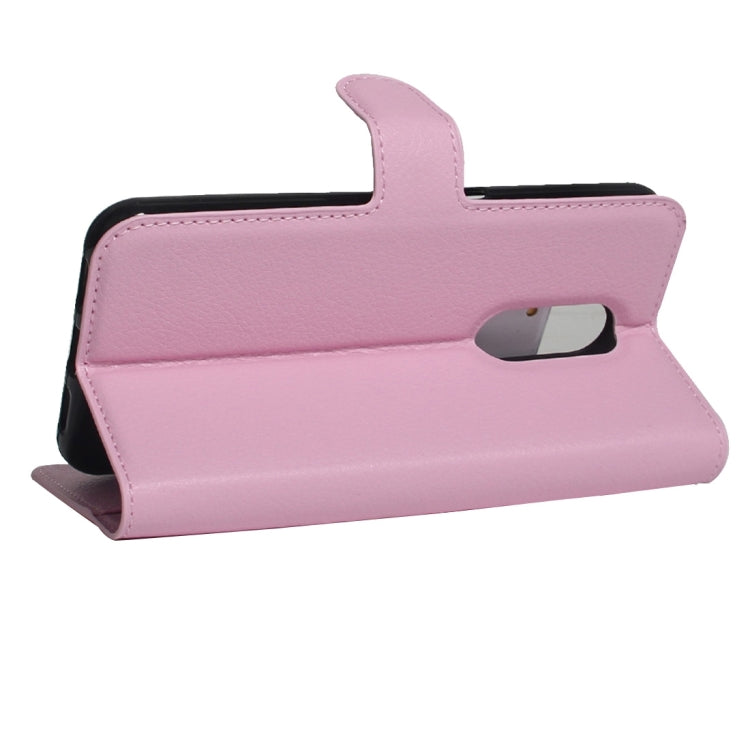 For ZTE A910 Litchi Texture Horizontal Flip PU Leather Case with Holder & Card Slots & Wallet