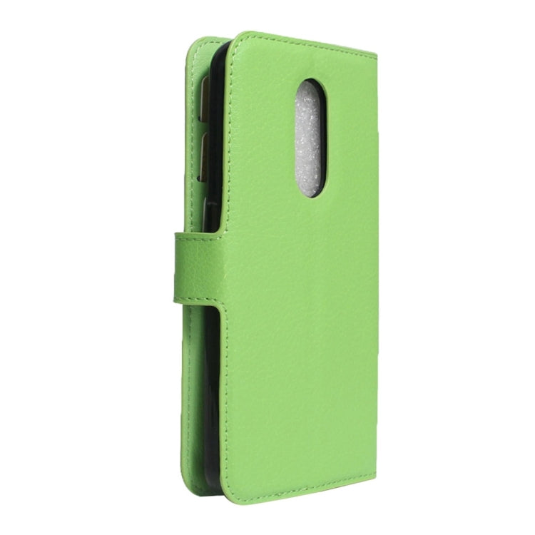 For ZTE A910 Litchi Texture Horizontal Flip PU Leather Case with Holder & Card Slots & Wallet