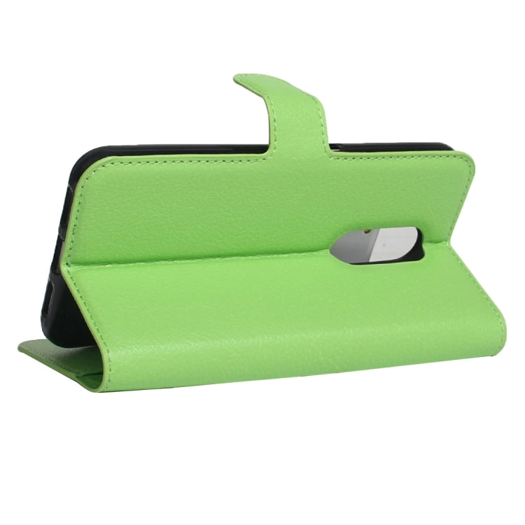 For ZTE A910 Litchi Texture Horizontal Flip PU Leather Case with Holder & Card Slots & Wallet