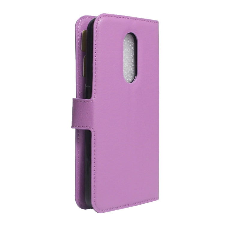 For ZTE A910 Litchi Texture Horizontal Flip PU Leather Case with Holder & Card Slots & Wallet