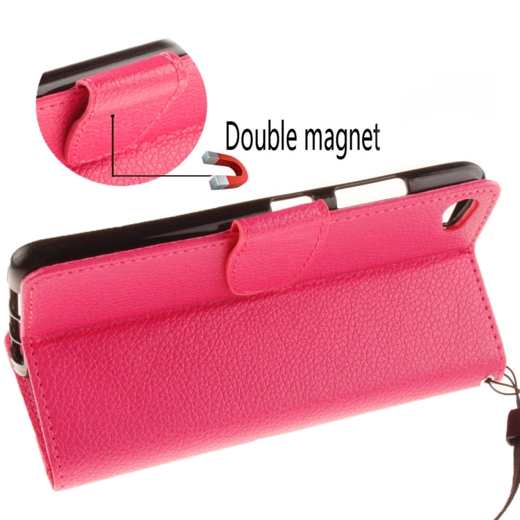 For Lenovo S90 Litchi Texture Horizontal Flip PU Leather Case