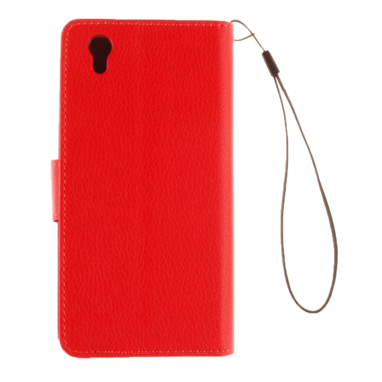 For Lenovo P70 / P70-t Litchi Texture Horizontal Flip PU Leather Case with Holder & Card Slots & Wallet & Photo Frame & Lanyard