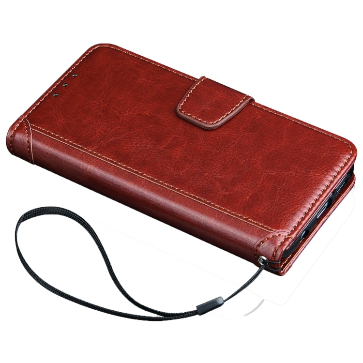 For Sony Xperia XA Crazy Horse Texture Horizontal Flip Leather Case with Photo Frame & Holder & Card Slots & Wallet & Lanyard(Brown)