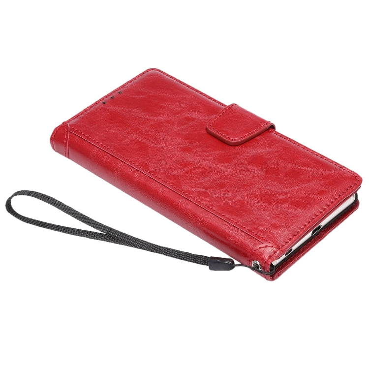 For Sony Xperia Z3 Compact / Z3 mini Oil Wax Crazy Horse Texture Horizontal Flip Leather Case with Photo Frame & Holder & Card Slots & Wallet & Lanyard