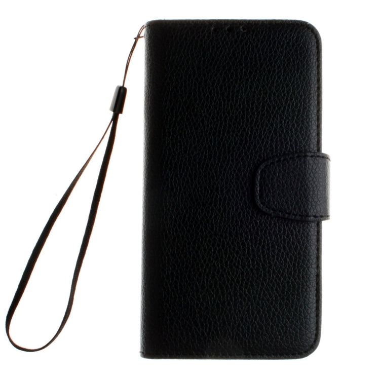 For Sony Xperia XA Litchi Texture Horizontal Flip PU Leather Case with Holder & Card Slots & Wallet & Photo Frame & Lanyard