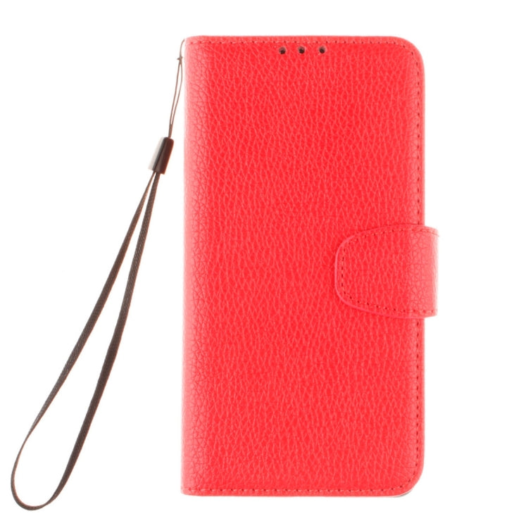 For Sony Xperia XA Litchi Texture Horizontal Flip PU Leather Case with Holder & Card Slots & Wallet & Photo Frame & Lanyard